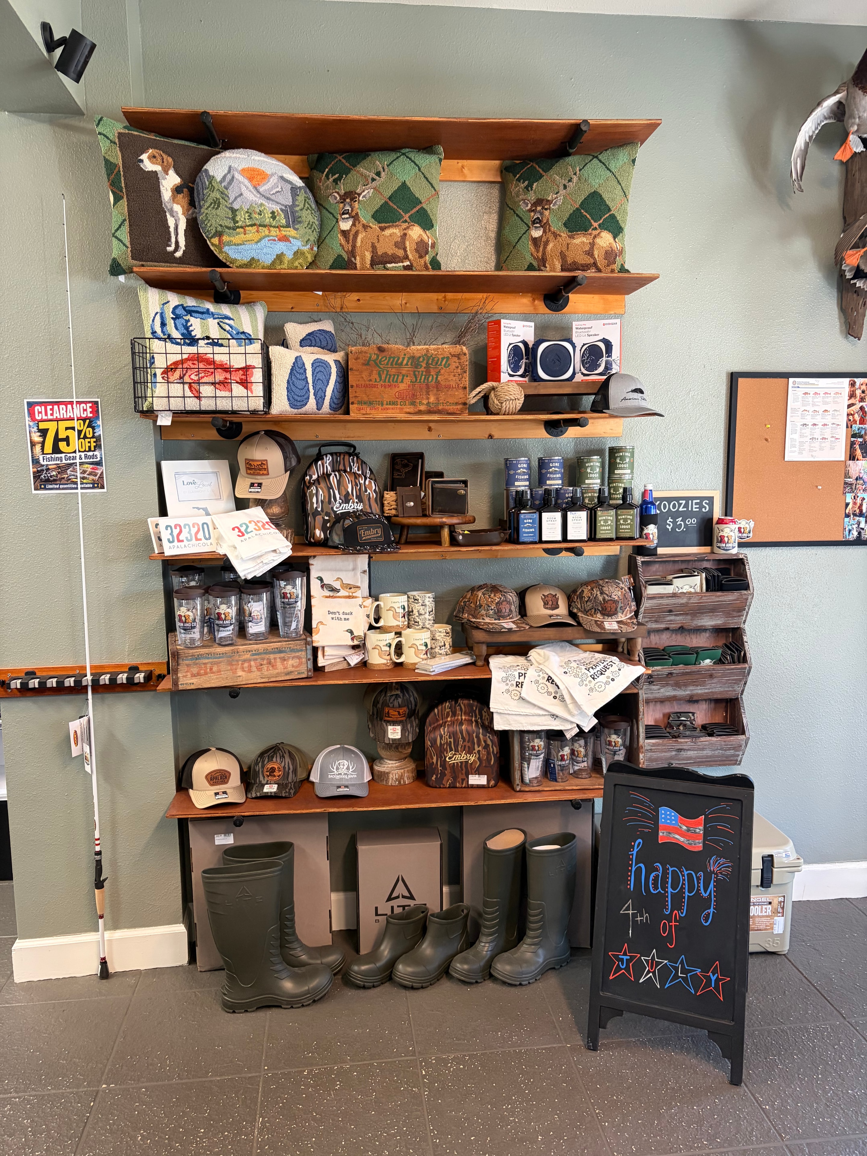 Gifts and specialty items at Crum and Co. Outdoors Apalachicola